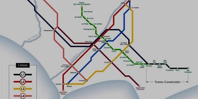 Lima peru metro zemljevid
